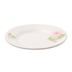 百貨King 彩荷肉盤 美耐皿盤, 混色, 17.x 2cm, 1個