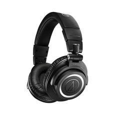 audio-technica 鐵三角 無線耳罩式耳機 原廠保固, ATH-M50xBT2, Black
