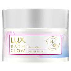LUX 麗仕 Bath Glow 修復亮澤髮膜, Repair & Shine, 185g, 1罐