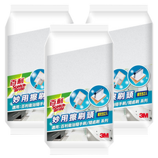 3M Scotch-Brite 百利 妙用擦刷頭 補充包 2入, 3包