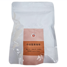 樂活E棧 中焙堅果風味咖啡豆, 咖啡豆(無研磨), 114g, 1包