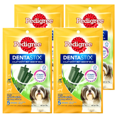 Pedigree 寶路 X型潔牙骨 綠茶口味 75g 小狗專用, 4包