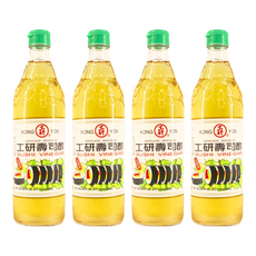 工研壽司醋 600ml, 全素或純素, 台灣製造, 4瓶