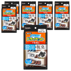 ST 雞仔牌 備長炭吸濕脫臭 鞋櫃用, 95g, 6包