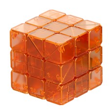 YouRPUZZLE 孔明鎖-神龍擺尾-栗梅L2750, 益智玩具, 訓練邏輯思維, 栗梅, 1組