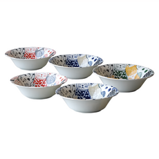 AWASAKA 粟坂 Table Talk Presents 貓貓餐碗 5件, 5個陶瓷碗, 1組