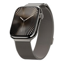 MAGEASY Milanese 米蘭不鏽鋼磁扣錶環, 原色, 1個