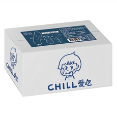CHILL 愛吃 花生米菓(50入), 大容量, 環保盒裝, 500g, 1盒