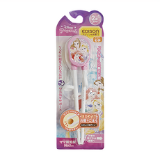 EDISON mama 迪士尼公主學習筷 18.5cm 2歲~入園前, 粉色, 1雙
