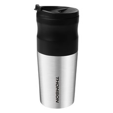 THOMSON 湯姆盛 電動研磨咖啡隨行杯, USB充電, 95瓷高硬度陶瓷錐磨盤, 可調整研磨粗細, TM-SAL18GU, 1個
