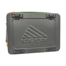 KELTY Folding Cooler 折疊冰桶 M 1個, 黑色 + 綠色, 20L