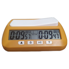 弈聖牌 圍棋 象棋 西洋棋 專用計時器 ys-902 (保固半年) 精準計時，多種棋類適用, 棕色