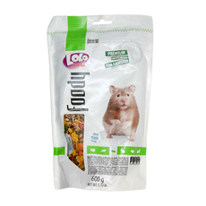 LOLO pets 營養滿分寵物鼠主食, 600g, 1包