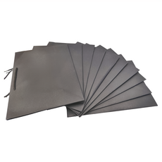 黑卡紙袋 Set 10個 250g黑卡紙+PP帶, 黑色, 1組