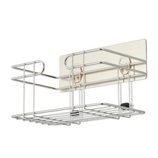 KITCHEN WAY 304不鏽鋼多用途置物架, 1個, 銀色