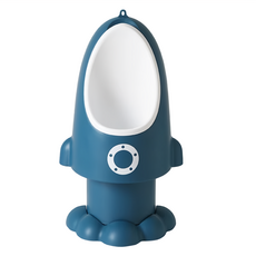 Vanibaby 火箭小便斗,可掛可立可升降,深海藍,1個, 適用年齡：18個月以上, 成分：聚丙烯(PP)