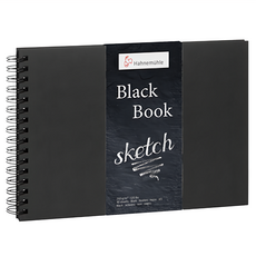 Hahnemuhle BLACK BOOK多功能素描本, A5, 1本