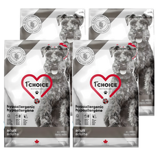 1st Choice 瑪丁第一優鮮 1歲以上成犬 無穀飼料 單一蛋白低過敏配方, 無穀, 低過敏, 340g, 4包