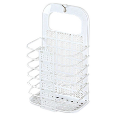 BangJiaShi 幫家適 壁掛洗衣籃, 大號, 白色