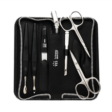 YES 德悅氏 真皮修容6件組, 1組, 黑色