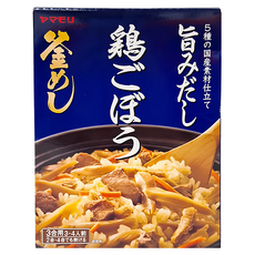 山森 牛蒡雞炊飯調味素 5種國產素材 和風高湯 輕鬆煮炊飯, 190g, 1包