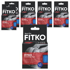 FITKO 飛客 肌力貼 運動型升級款 5cm x 5m, 1捲, 6盒