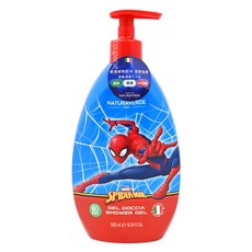 NATURAVERDE 燕麥植萃保濕沐浴露 蜘蛛人 4歲以上, 500ml, 1瓶