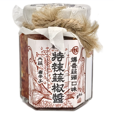 TSUBAKURO MURA 燕村家 特辣蒜椒醬, 100g, 1罐