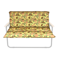 OWL CAMP PTC 雙人椅套 聚酯纖維格紋棉織布 防潑水, 獵鴨迷彩, 1個