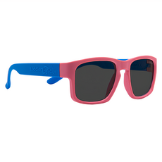 Loveye 兒童款 偏光太陽眼鏡 抗UV400, 黑莓派對 偏光黑 + 粉碰藍, 6~14歲