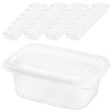 Tamsaa 一次性密封餐盒950ml 外帶餐盒 一次性餐具, 1包, 50個