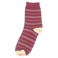 VOLA 維菈 百搭撞色條紋長襪 4雙