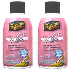 Meguiar's 美光 Whole Car Air Refresher 去味芳香罐, Fiji Sunset Scent, 57g, 2罐