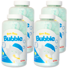 BONBAIN 泡泡潤膚沐浴粉 - 蘋果藍 430g, 4個