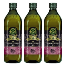 GIURLANI 喬凡尼 葡萄籽油, 1L, 3瓶