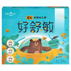 大漢酵素 好舒敏EX超酵益生菌 2g, 30包, 1盒