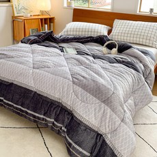 LoveCity 寢城之戀 台灣製 石墨烯黑科技 超保暖重磅雙面法蘭絨暖暖被, 150 x 200cm, 協奏曲