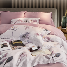 夢之語 60支天絲 加大床包兩用被4件組