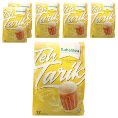 SABAH TEA 沙巴茶牌 南洋拉茶風味香滑奶茶 三合一 經典原味, 30g, 12包, 6袋