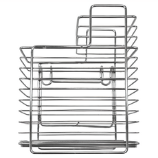 HONESTY 不銹鋼瀝水架 直立, 12x6x16cm, 2層, 不銹鋼, 1個