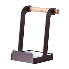 MONACO OLIVE 木柄鐵製 10x10x16公分 黑色 多功能餐具架, 1個