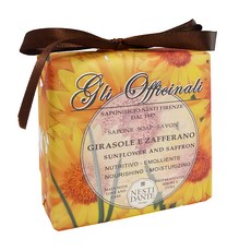 NESTI DANTE 義大利佛羅倫斯向日葵和藏紅花植物皂, 200g, 1個