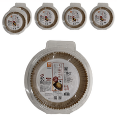 LIFE HOUSECS 氣炸鍋專用 耐高溫 圓形烘焙紙 50張, 16cm, 6盒