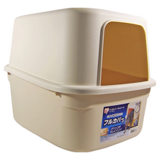 IRIS OHYAMA 愛麗思歐雅瑪 貓便盆, 茶色, 1個