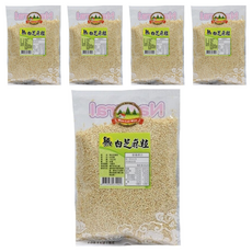 旺來旺 炒熟白芝麻, 150g, 5包