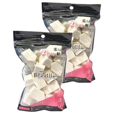 Lumina 露蜜 基礎柔軟海綿巨量包 五角型25入 SBR乳膠海綿, L-NS35, 2包