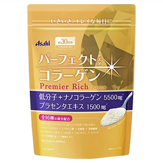 Asahi 朝日 神經醯胺膠原蛋白 + 玻尿酸Q10粉 黃金尊爵, 1包, 228g
