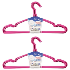 YOYOKI 樂活家浸塑凹槽 43cm 10個, 桃紅色, 2組