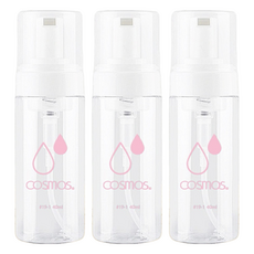 台灣 COSMOS 慕絲瓶 #19 40ml, 透明色, 3個