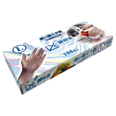 御廚靈 TPE高彈力手套 食品級專業手套, 100個, 1盒